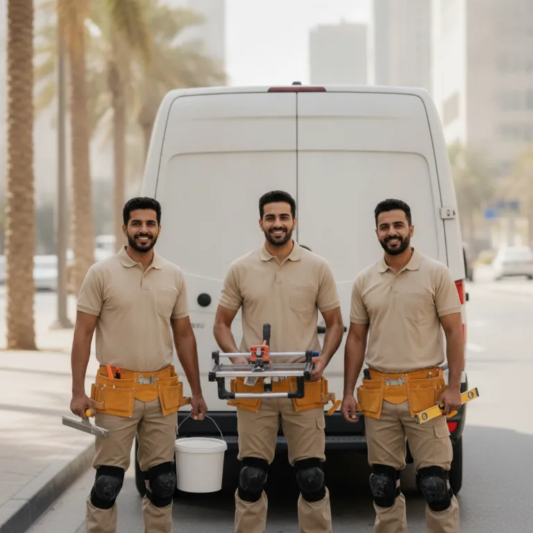 تركيب أرضيات فريق في الصجعة